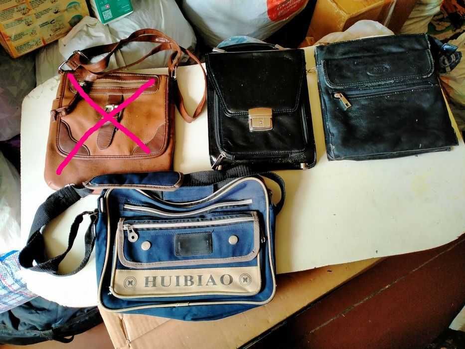 Сумки и портфели мужские как новые