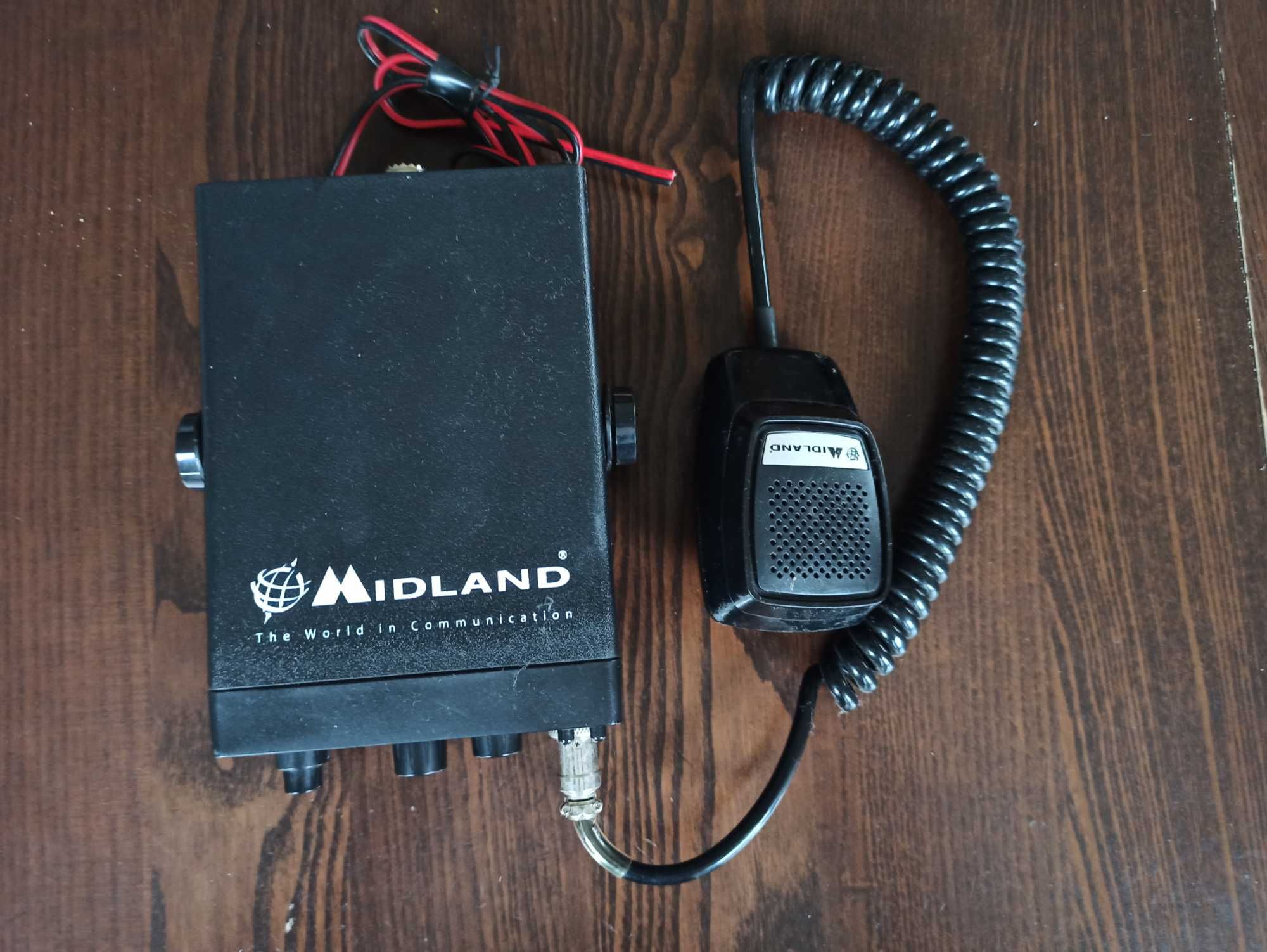 Midland ALAN 109 kompaktowe CB radio z RF Gain, ANL, SQ