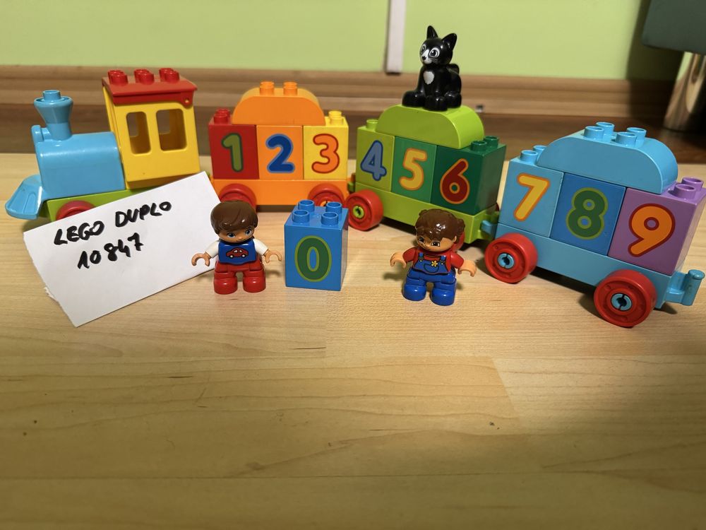 Lego duplo pocah z cyferkami
