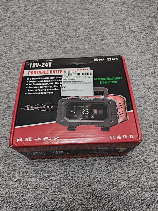 Розумний зарядний пристрій FOXSUR FPT-100 12V-10A/24V-5A