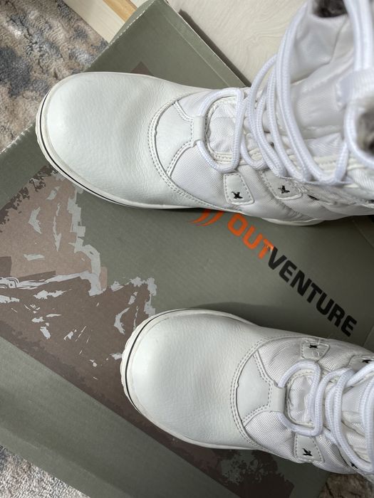 Зимові чоботи Outventure 34р і 37р білі сапоги