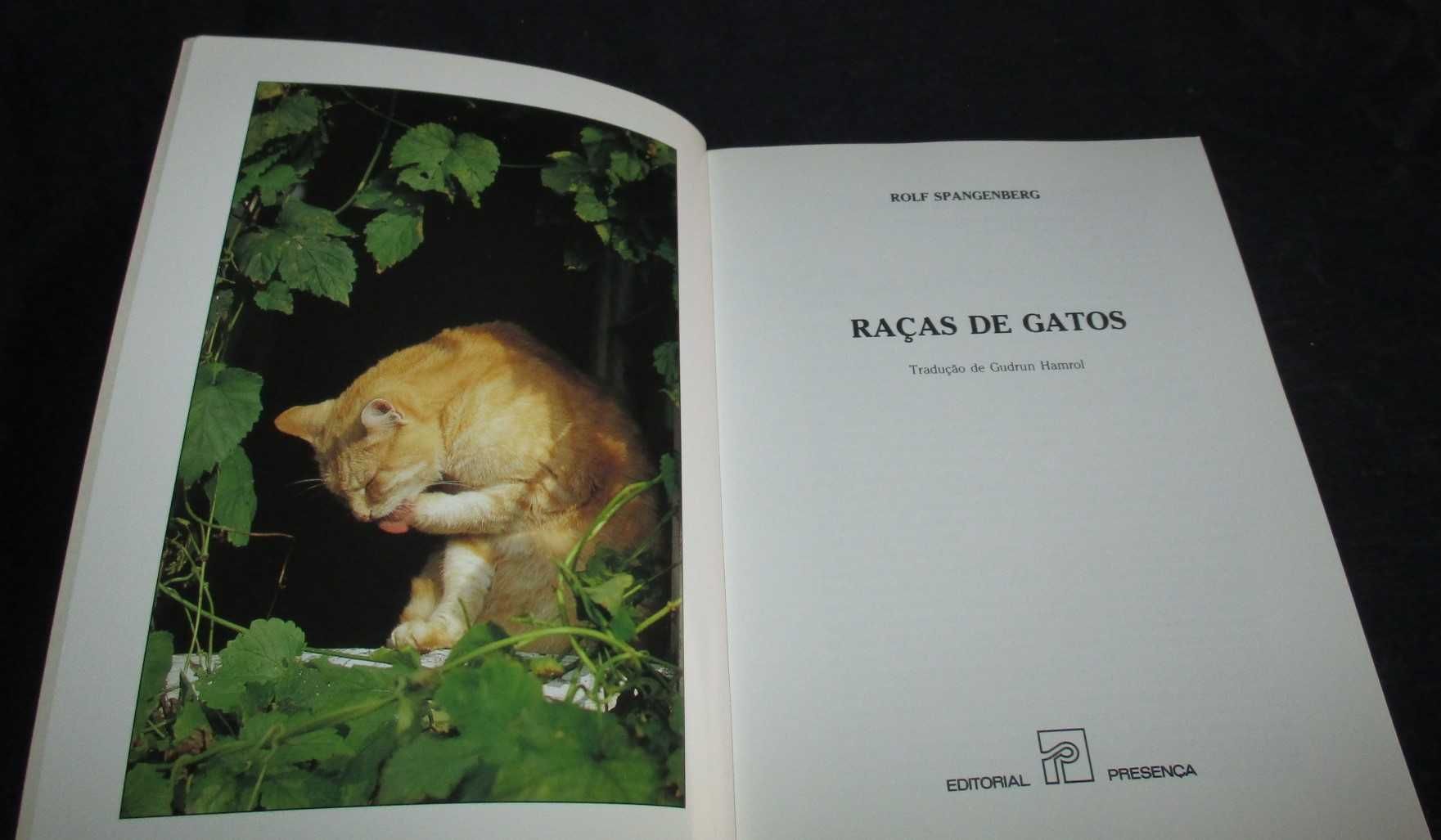 Livro Raças de Gatos Rolf Spangenberg