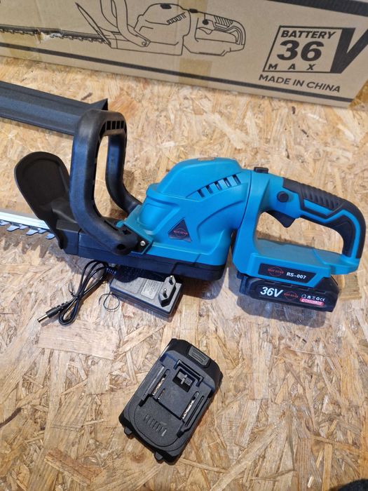 Nożyce do żywopłotu krzewów 2x aku 36v akumulatorowe 510mm