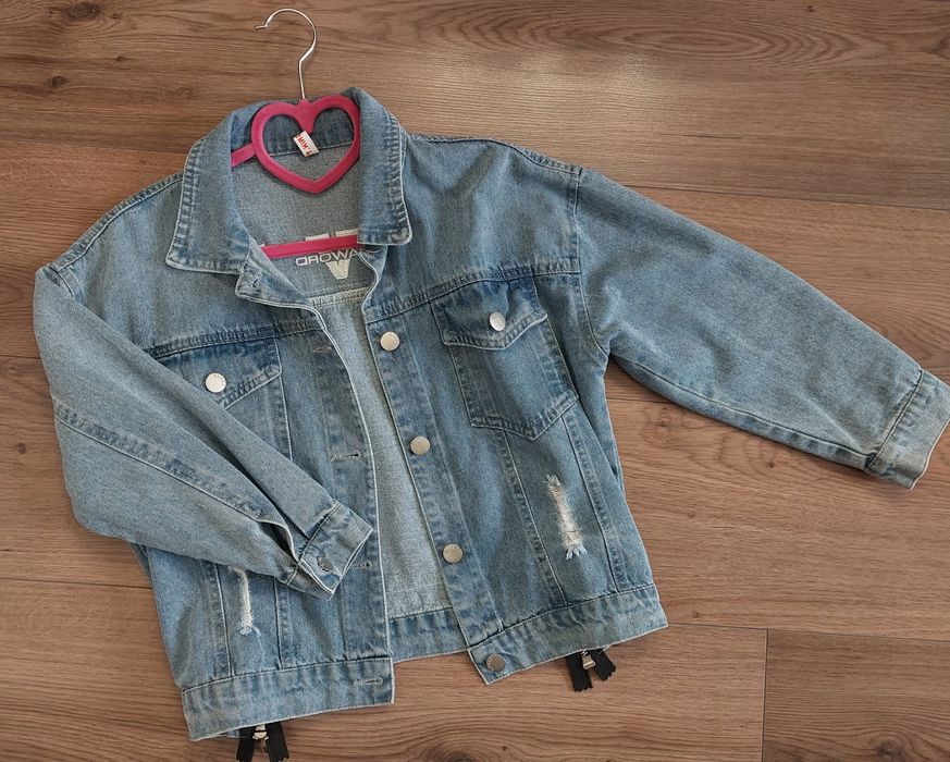 Дитячий джинсовий піджак