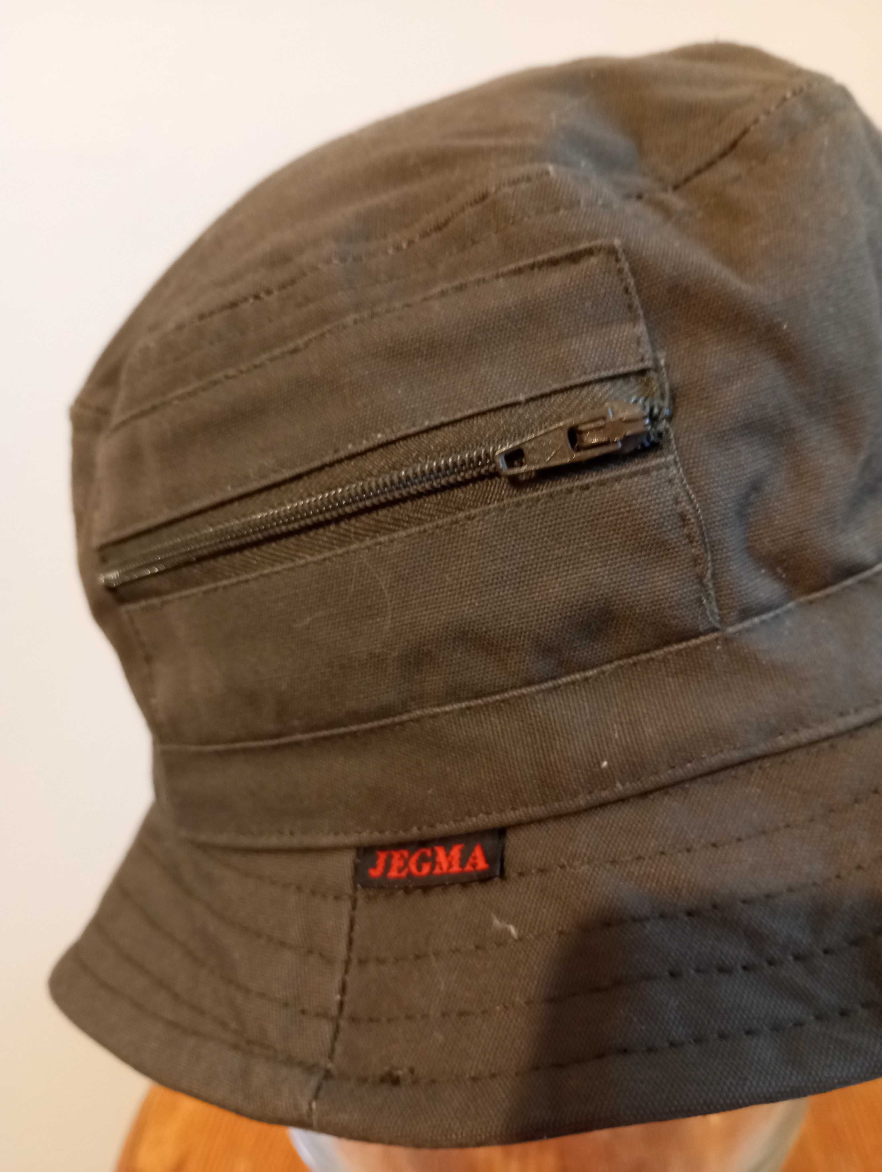 Oliwkowo-zielony kapelusz Bucket Hat rozm.S/58-60