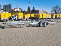 Przyczepa podłodziowa 2000 , 2500 DMC przyczepy nowe PRODUCENT do 7.8m