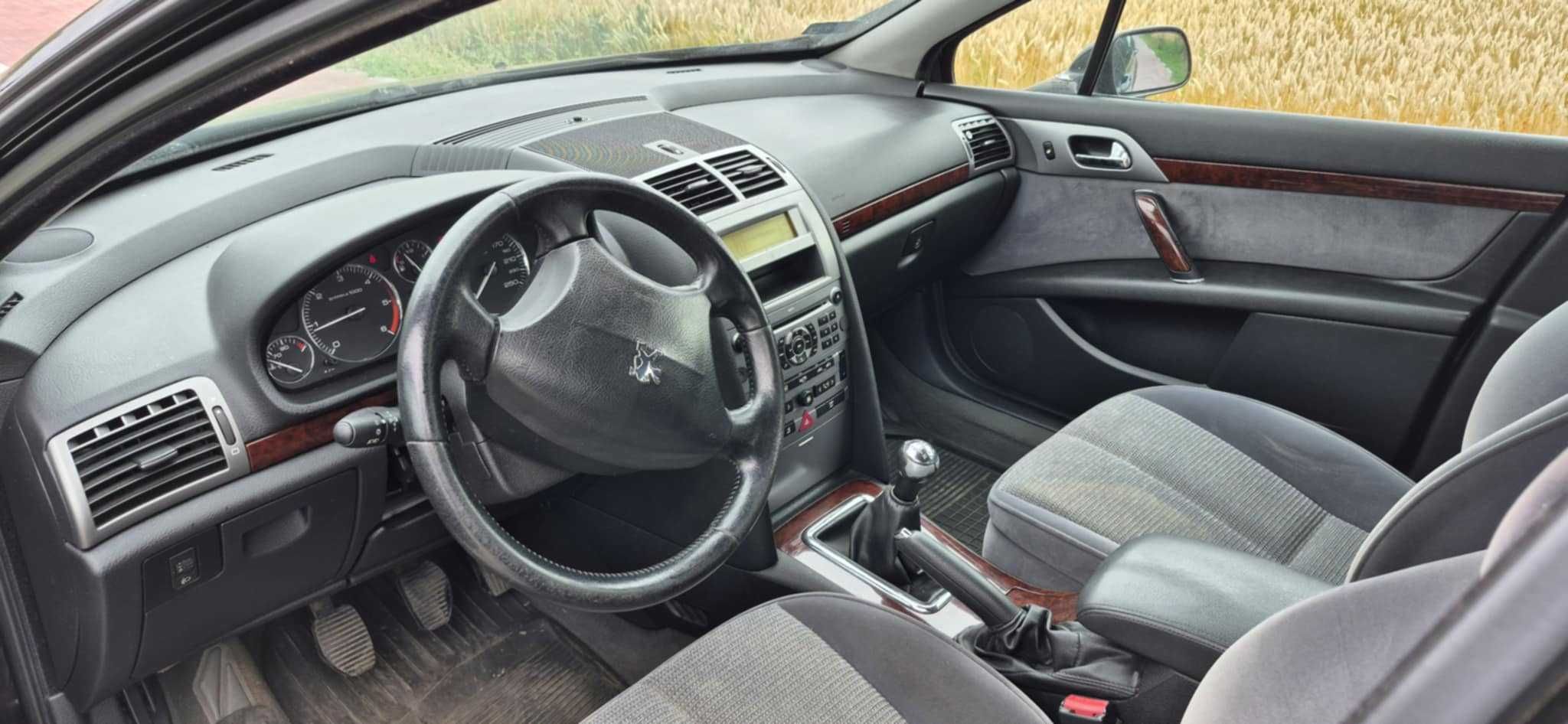 Peugeot 407 1.6HDI 2007r SEDAN klima