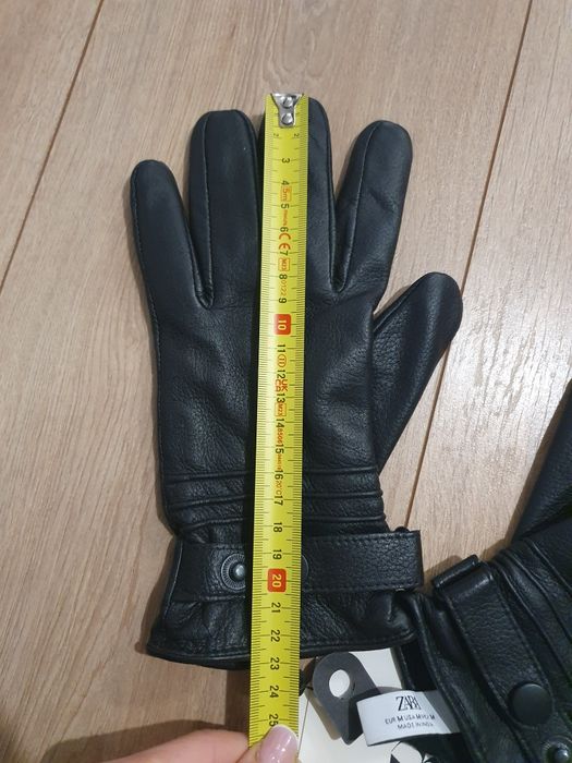 Rękawiczki skórzane Zara M idealne na prezent