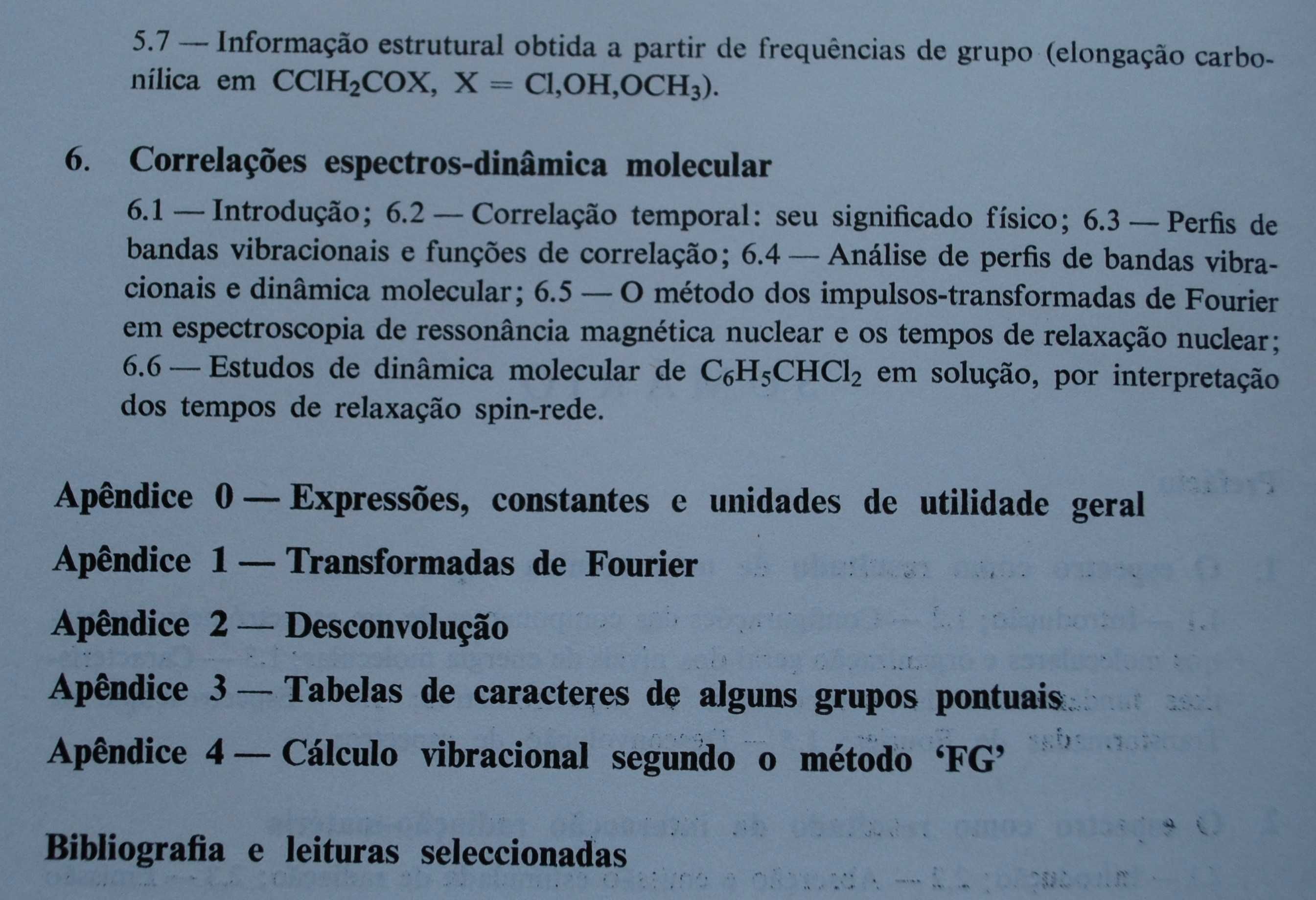 Espectroscopia Molecular (Fundamentos, Métodos e Aplicações)