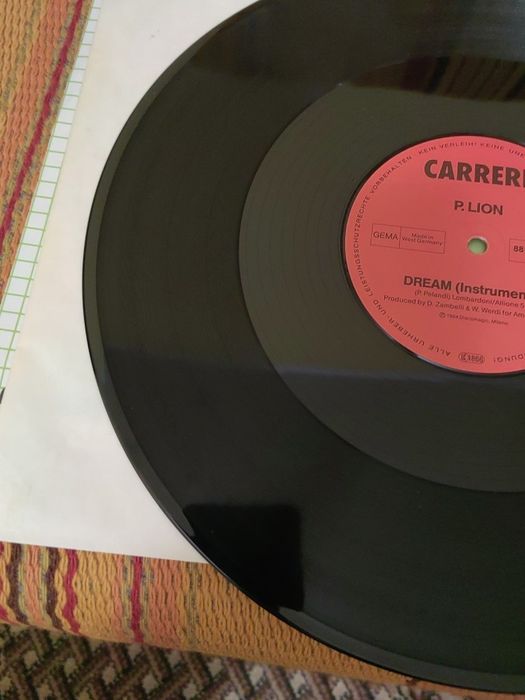 P.Lion-Dream, 12"Maxi singiel winylowy Italo disco