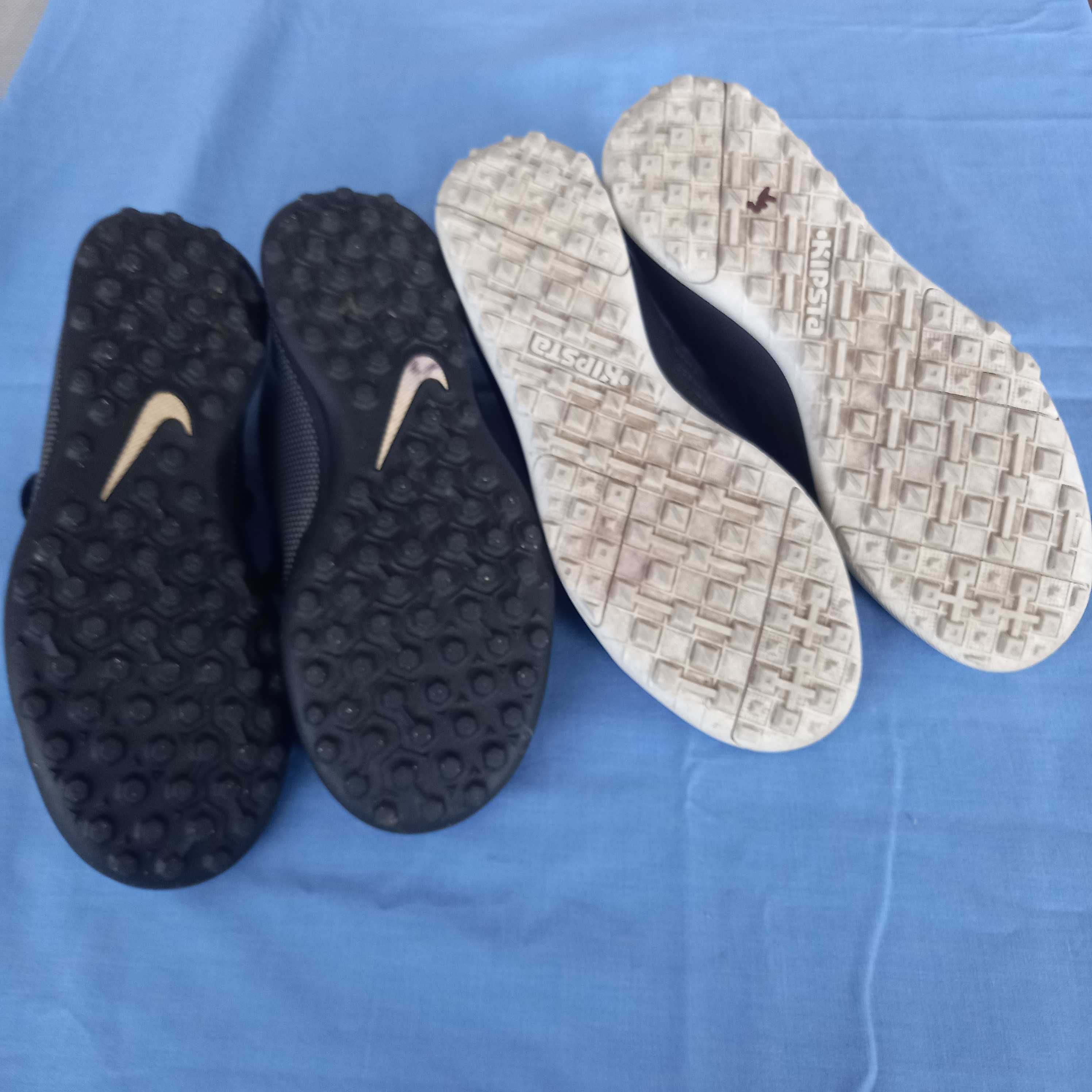 Buty sportowe - halówki firmy nike i kipsta za 45 zł.