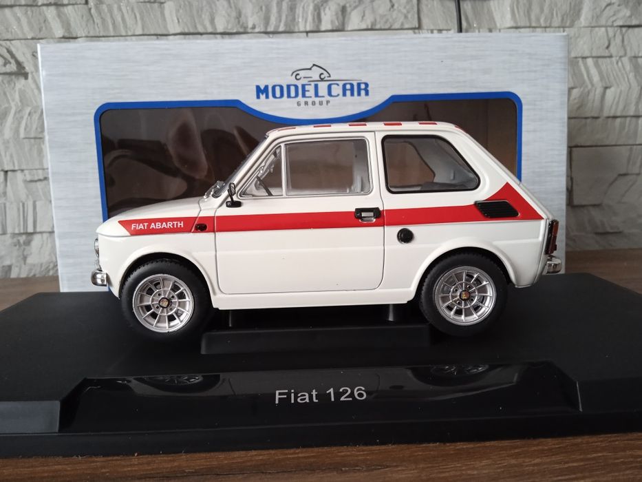 1:18 MCG 1972 Fiat 126 Abarth model