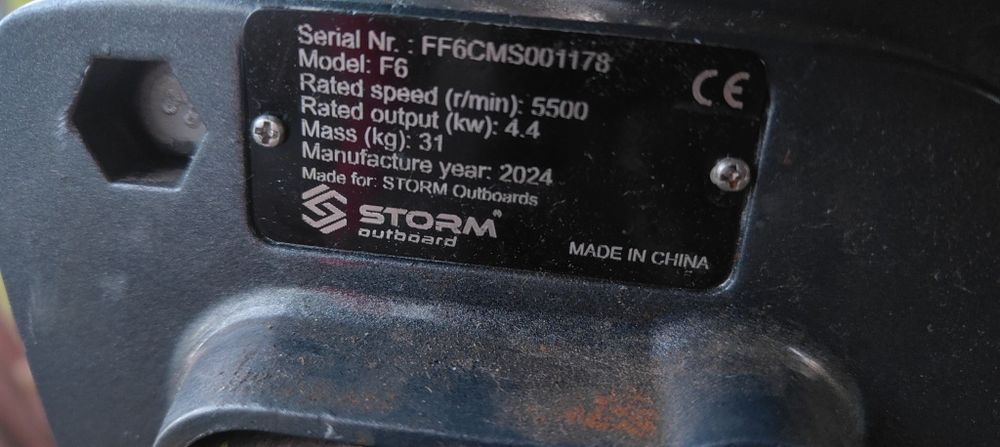 Silnik zaburtowy STORM 6KM