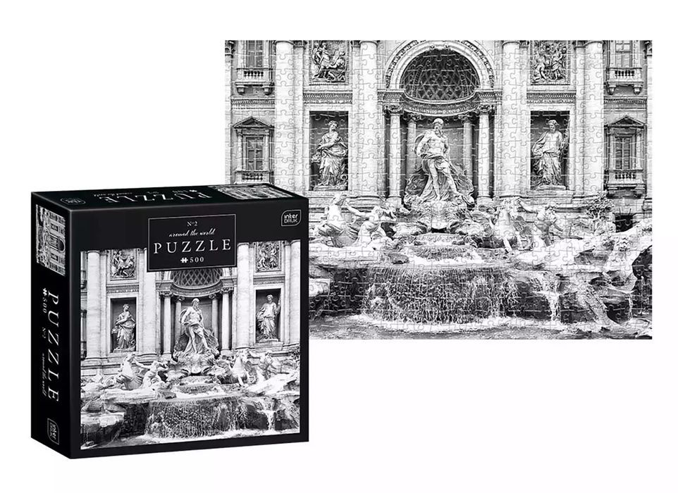 Puzzle 500 elementów. Around the World. Interdruk Puzzle