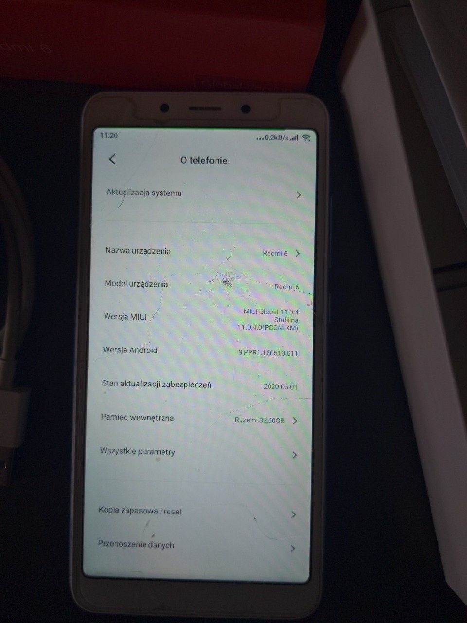 Xiaomi Redmi 6 3gb 32gb dual SIM+karta sd