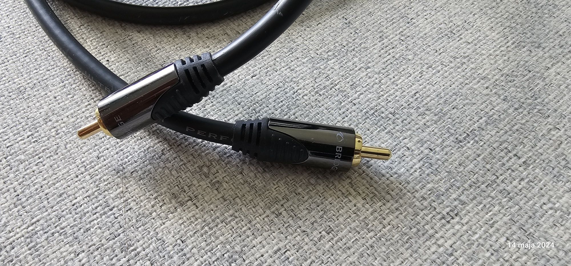 Kabel rca-rca do subwoofera 3m