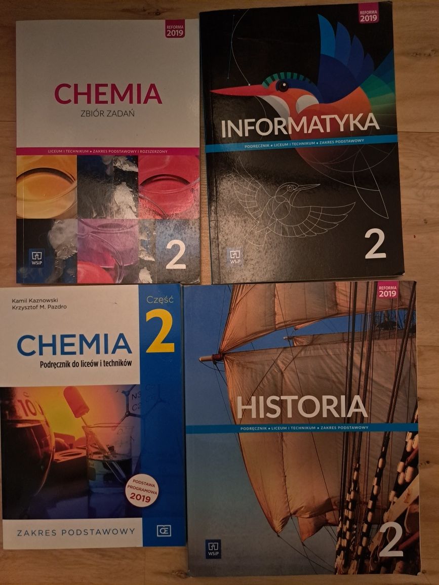 Podręczniki klasa 3 i 4