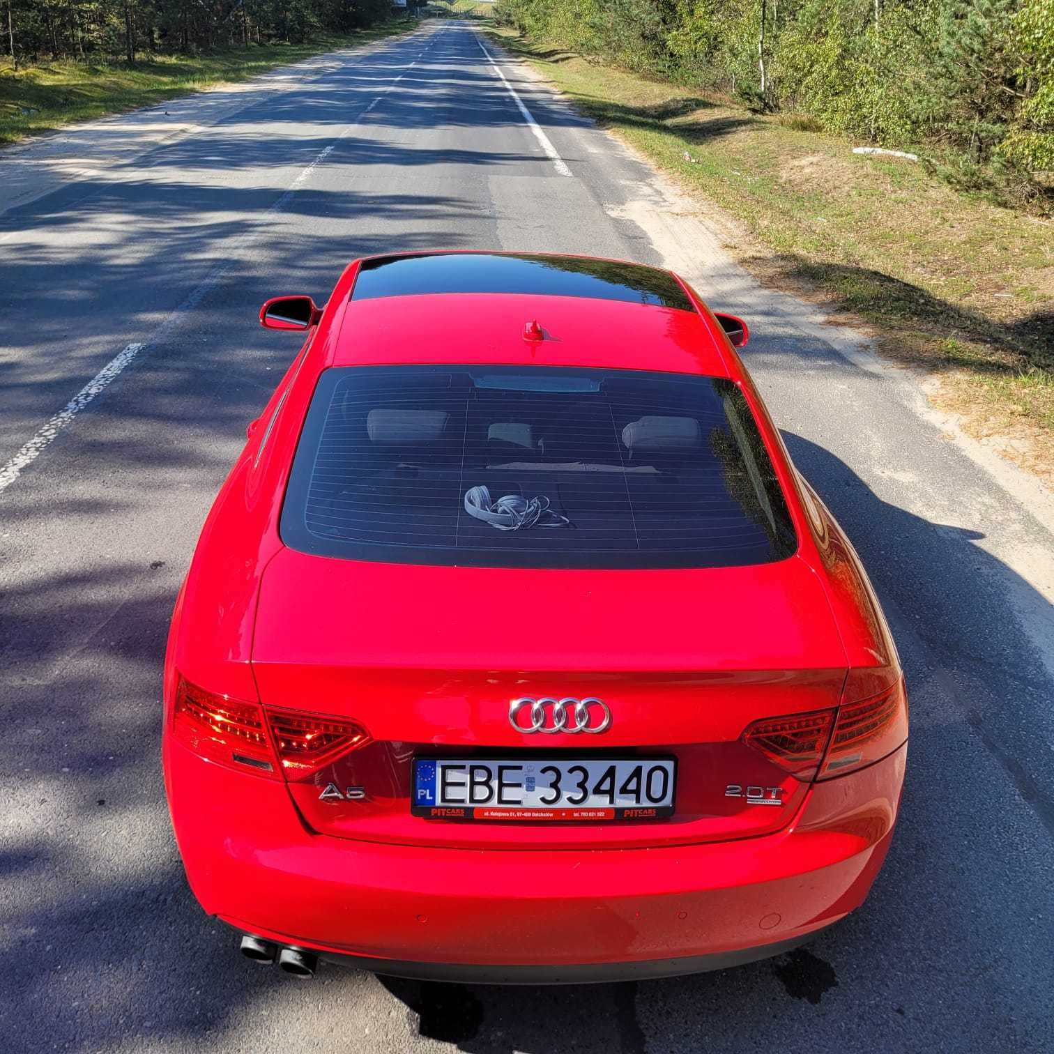 Audi A5 Quattro 2.0 TFSI 225 KM | Automat | 4x4 | Kamera | Skóry