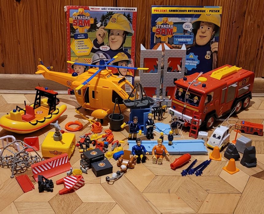 Zestaw zabawek Strażak Sam