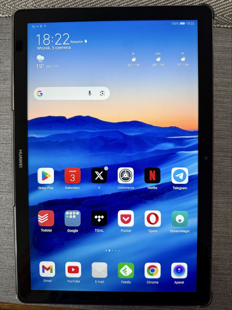 Tablet Huawei Mediapad M5 64GB stan bdb 100% sprawny