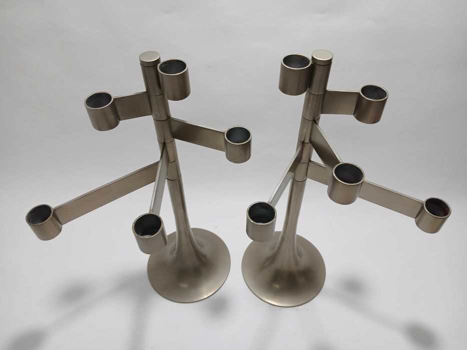 Par de castiçais - Barbarella - Design contemporâneo modernista