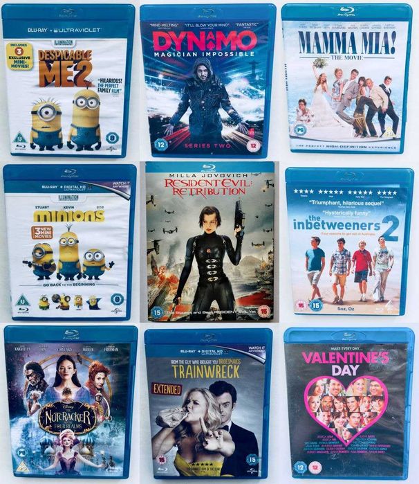 Ігрова література, Audio CD, Video-диски, DVD / BD