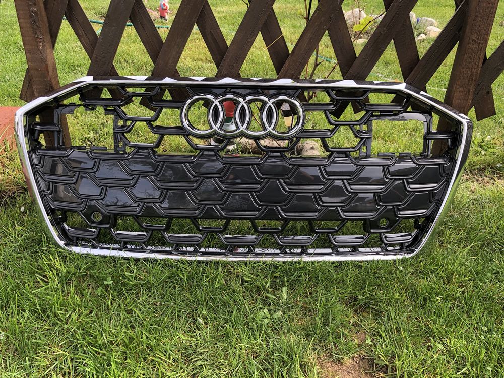 Grill atrapa audi a6 c8 -S line lift nowa Jawor