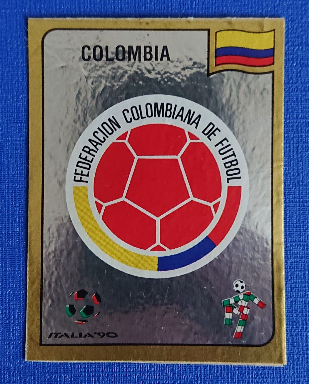 Наклейка PANINI Чемпионат Мира 1990: №210