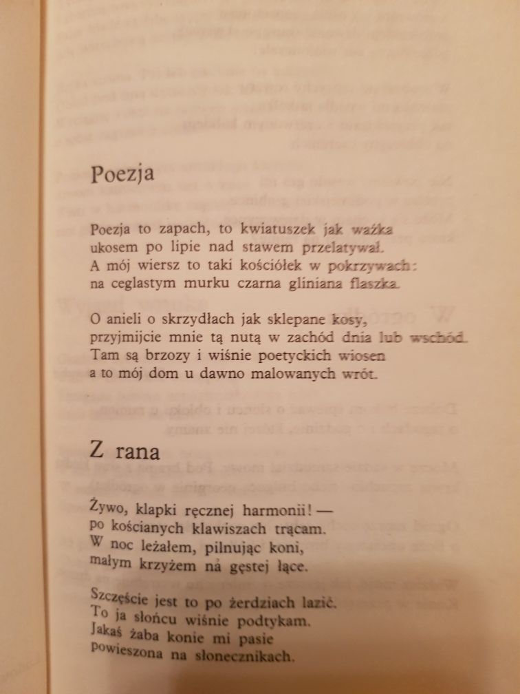 Jan Bolesław Ożóg Poezje wybrane LSW 1973
