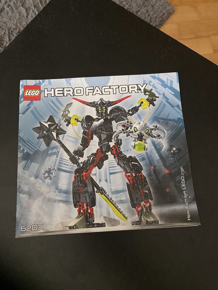 LEGO® 6203 Hero Factory - Black Phantom instrukcja