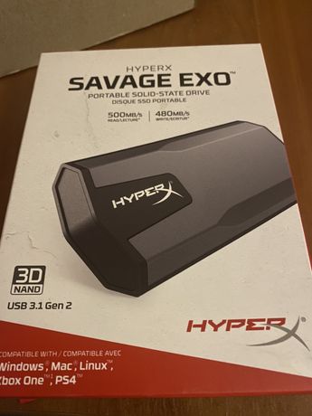 Внешний SSD диск HYPERX Savage Exo 480GB