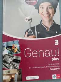 Podręcznik język niemiecki Genau Plus 3 klett (książka nowa era wsip 4