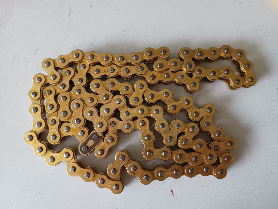 Nowy łańcuch złoty  WSK 125 WSK 175 SHL WFM 120 ogniw