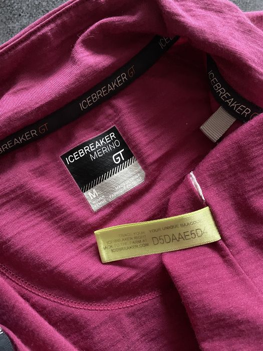 1/3 зип кофта Icebreaker merino GT женская оригинал