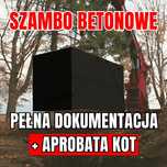 Zbiornik betonowy Szambo betonowe Zbiornik na Deszczówkę DOSTAWA