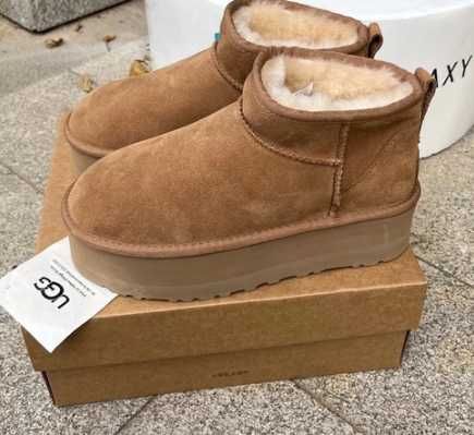 UGG Classic Ultra Mini Platform Boot Chestnut R.38