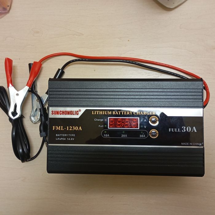 Зарядное устройство для литийфосфатных lifepo4 акуммуляторов 30а 12в
