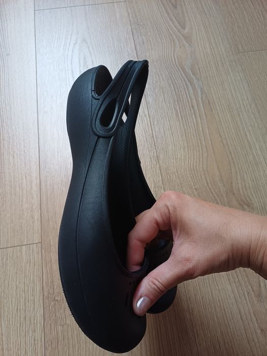 Baleriny damskie Crocs czarne rozm. 37