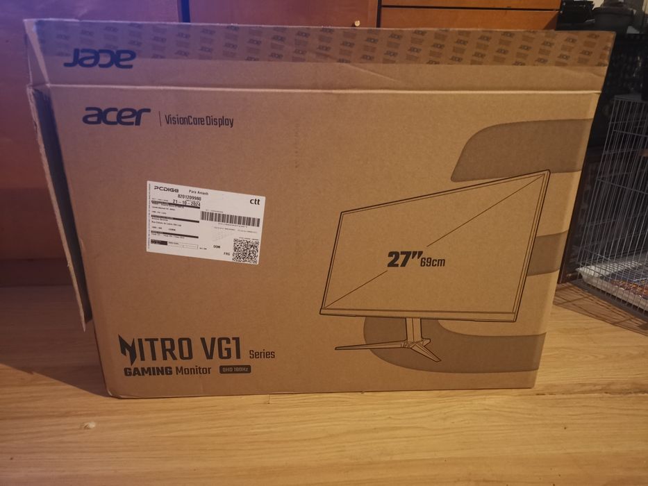 Monitor Acer Nitro VG1 VG271UM3bmiipx 
PN: UM.HV1EE.301
