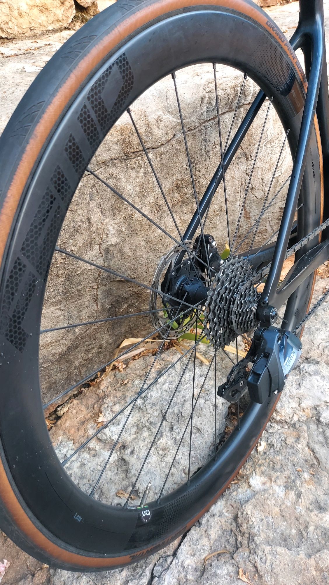 Mafrabike Rodas de carbono Disco FastFward Ryot 44  novas