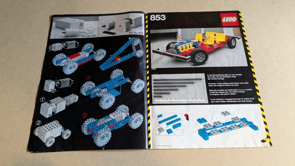 Lego technic 853 Auto Chassis