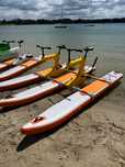 Water bike  nowoczesny  sport rower wodny jesnoosobowe dwuososbowe