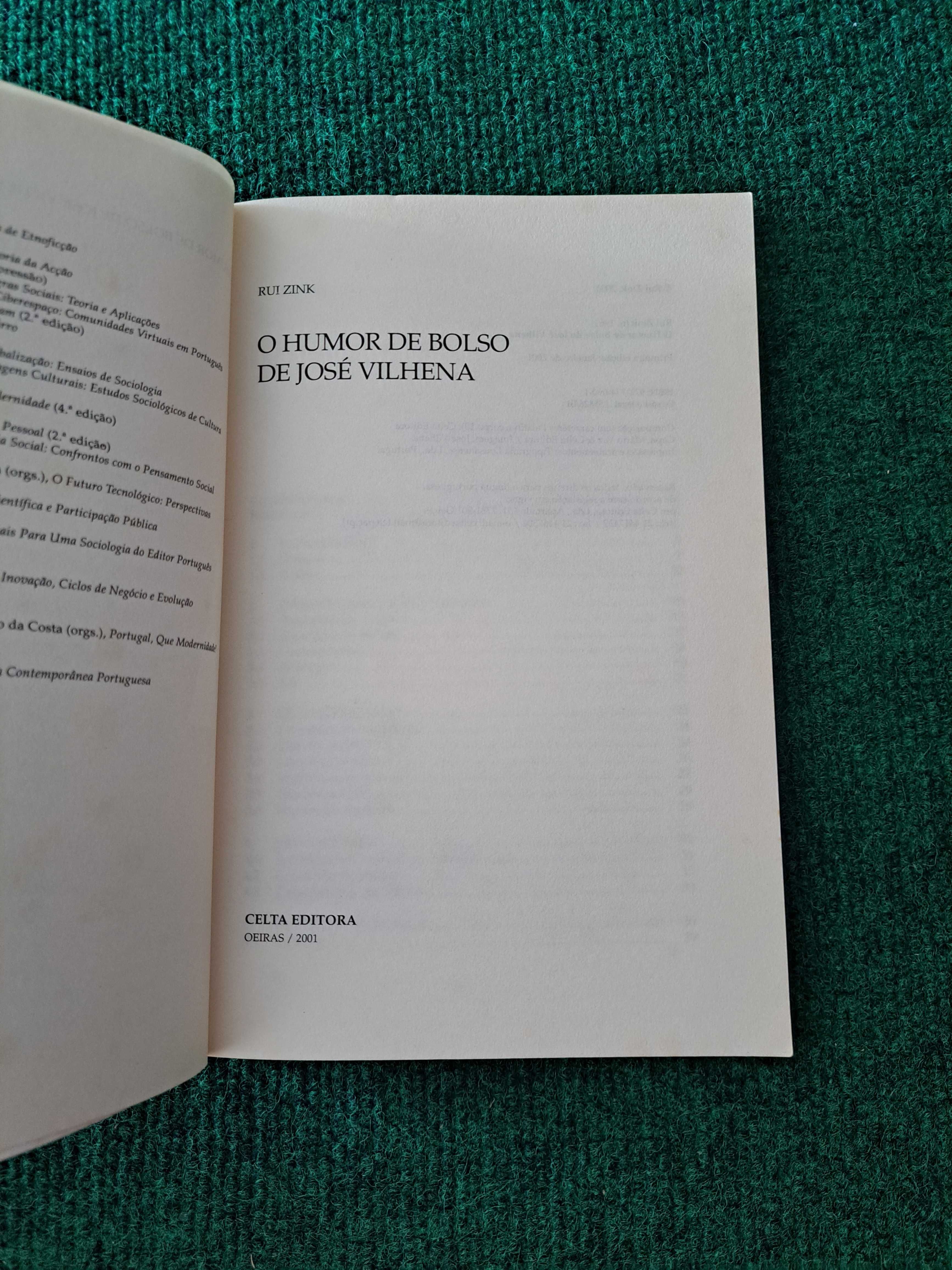 O Humor de Bolso em José Vilhena - Rui Zink