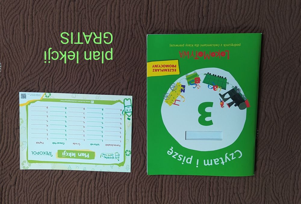 Lokomotywa. Czytam i piszę. Klasa 1. Część 3