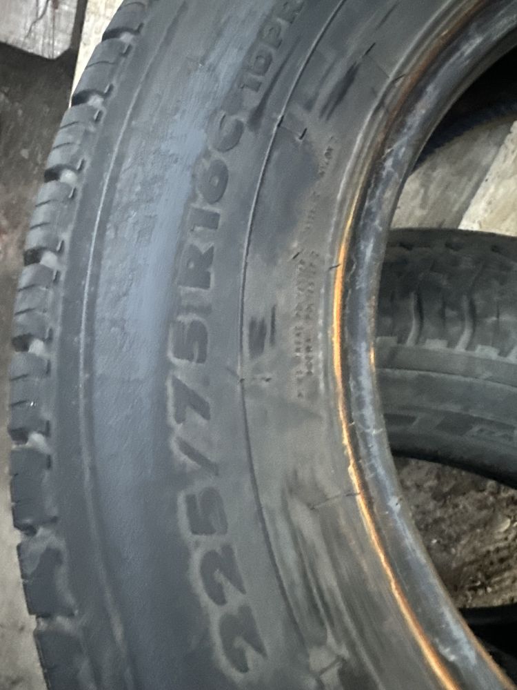 Шини 225/75 R16c резина цешка Р16