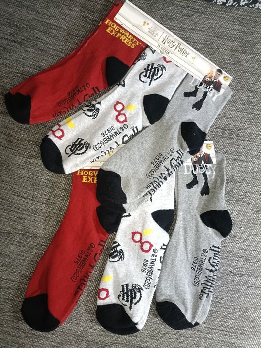 Nowe 6 x skarpetki Harry Potter