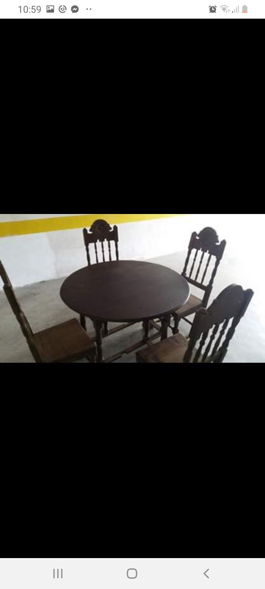 Conjunto Mesa e Cadeiras