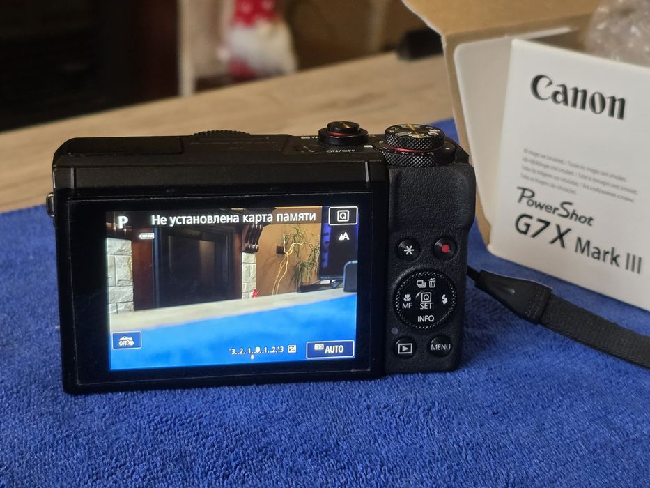 Canon G7X mark 3 с коробкой