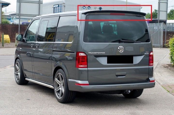 Спойлер Volkswagen T6 Caravel накладка на ляду багажник бленда антикры