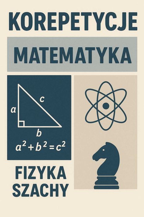 Skuteczne korepetycje matematyka/fizyka/szachy